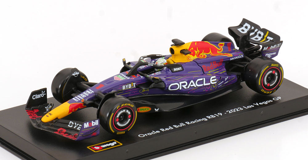 Red Bull Racing RB19 F1 No.1 Winner Las Vegas GP 2023 M. Verstappen - 1:43