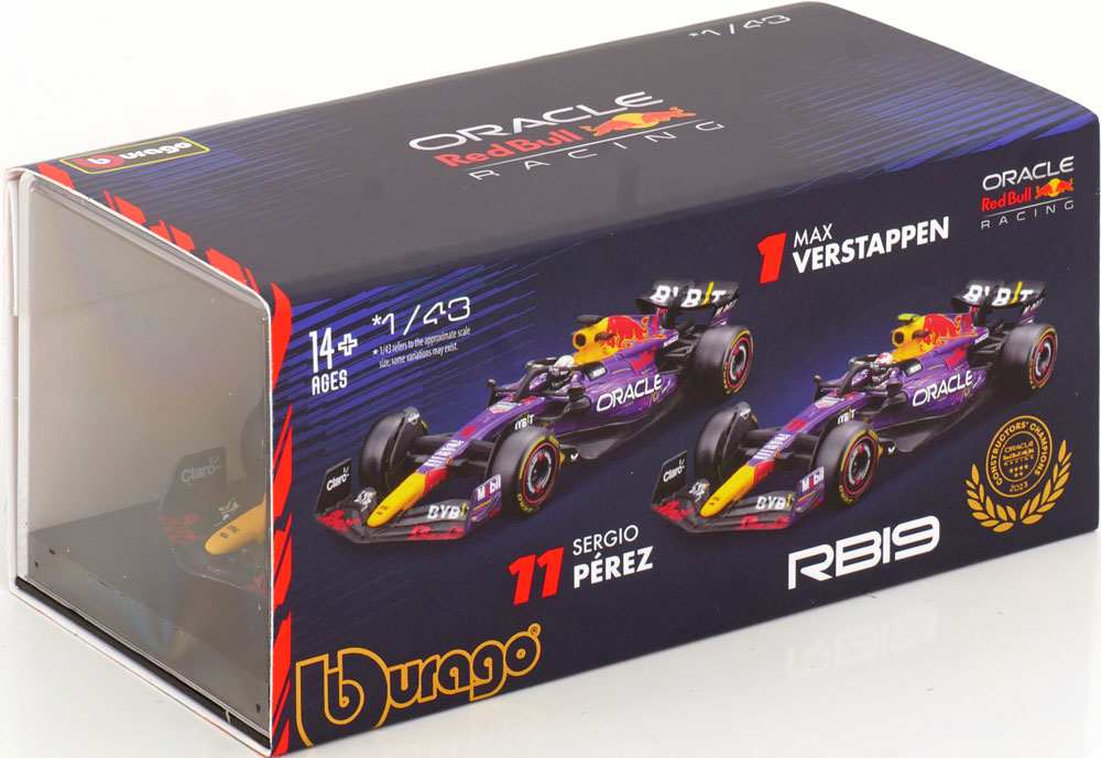 Red Bull Racing RB19 F1 No.1 Winner Las Vegas GP 2023 M. Verstappen - 1:43