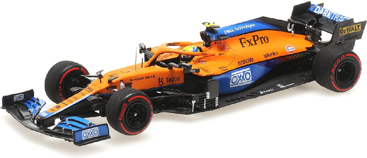 McLaren F1 Team MCL35M Pole Position Russian GP 2021 L. Norris - 1:43