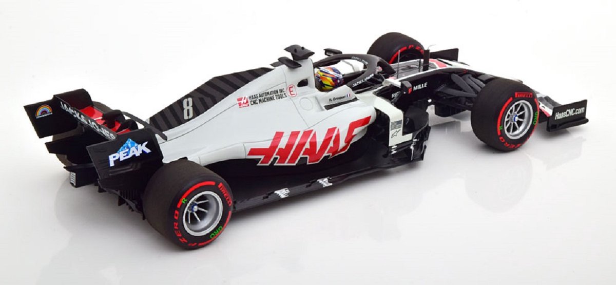 Haas F1 Team VF-20 Bahrain GP 2020 R. Grosjean - 1:18