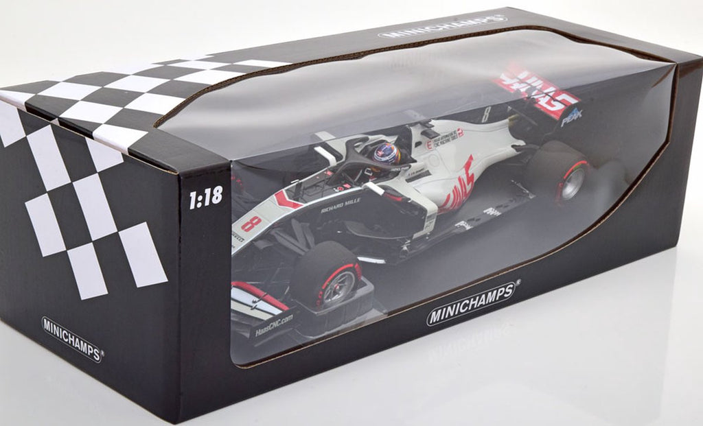 Haas F1 Team VF-20 Bahrain GP 2020 R. Grosjean - 1:18