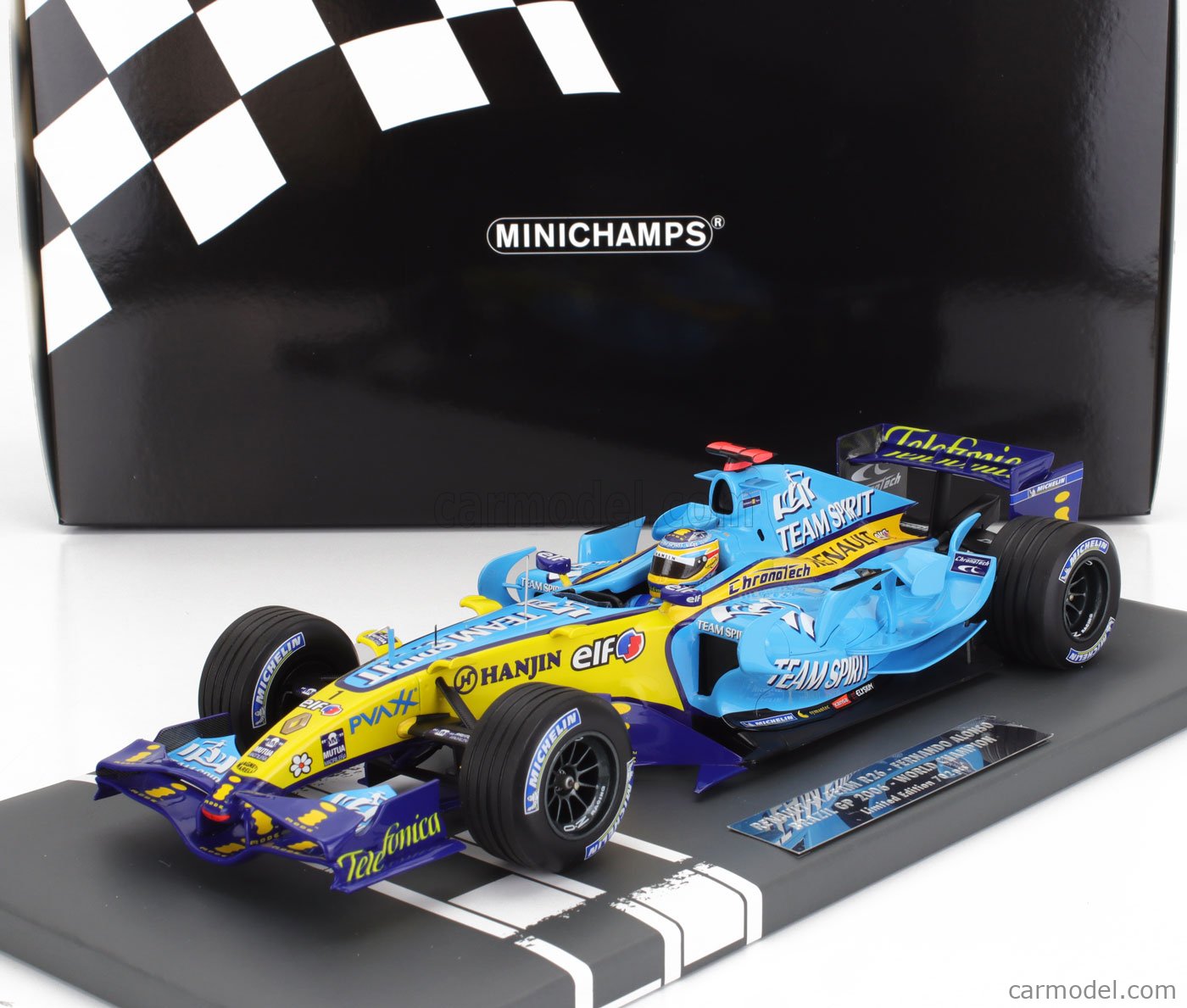 Renault F1 Team R26 Brazil GP 2006 F. Alonso World Champion - 1:18