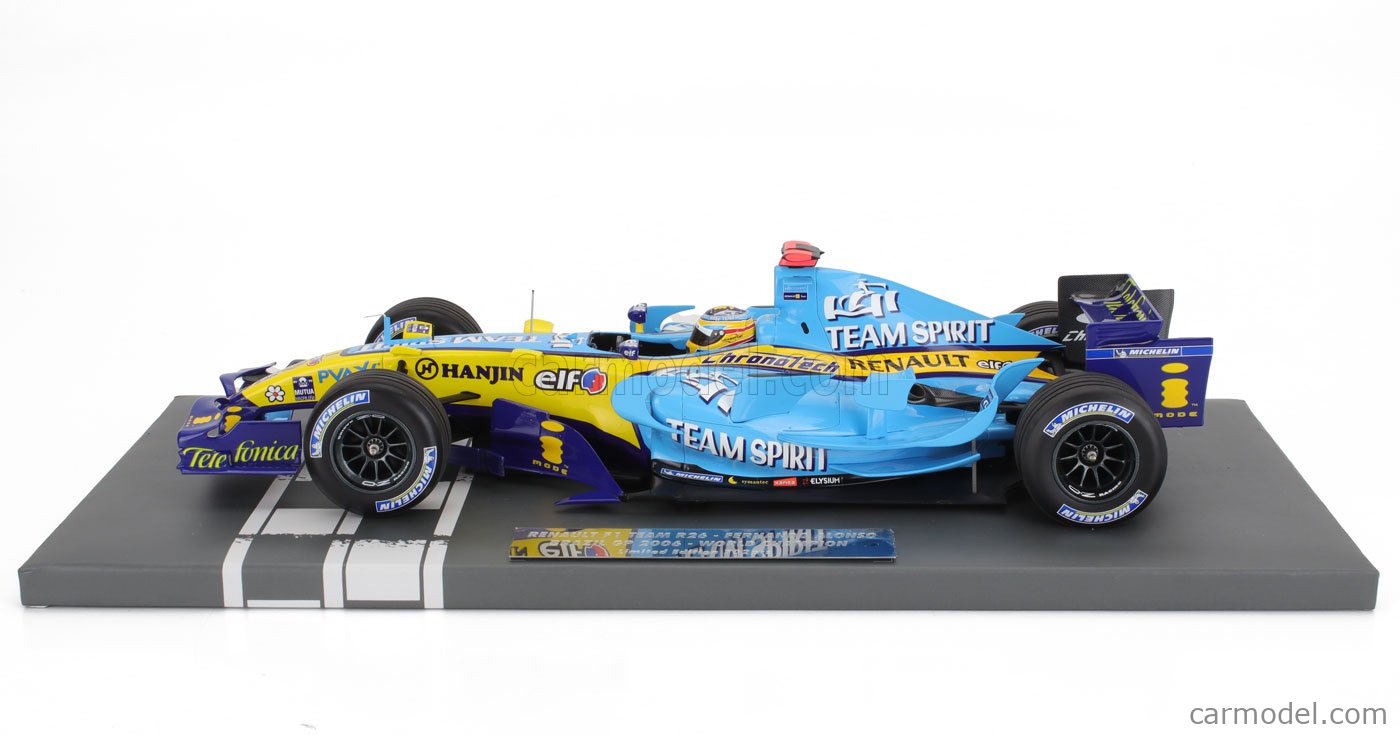 Renault F1 Team R26 Brazil GP 2006 F. Alonso World Champion - 1:18