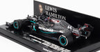 Mercedes-AMG W11 with flat tyre Winner British GP 2020 L. Hamilton - 1:43