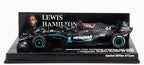 Mercedes-AMG W11 with flat tyre Winner British GP 2020 L. Hamilton - 1:43
