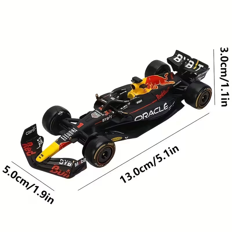 Burago 1:43 2023 Red Bull Racing RB19 #1 and #11 Cast Iron Formula Car