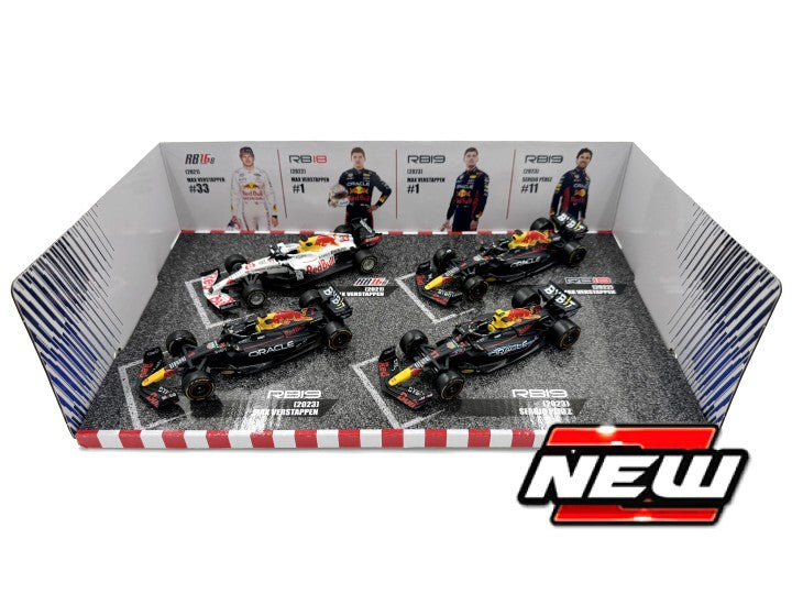 Red Bull Racing F1 4 Car set - 1:43