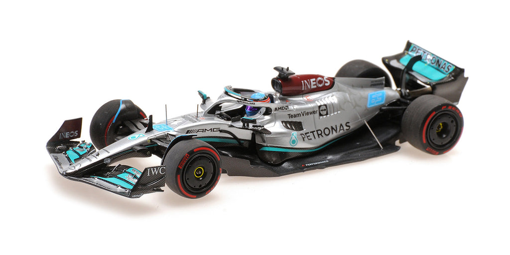 Mercedes-AMG Petronas F1 Team W13 Pole Hungarian GP 2022 G. Russell - 1:43