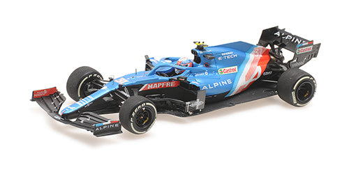 Alpine F1 Team A521 Winner Hungarian GP 2021 E. Ocon - 1:43