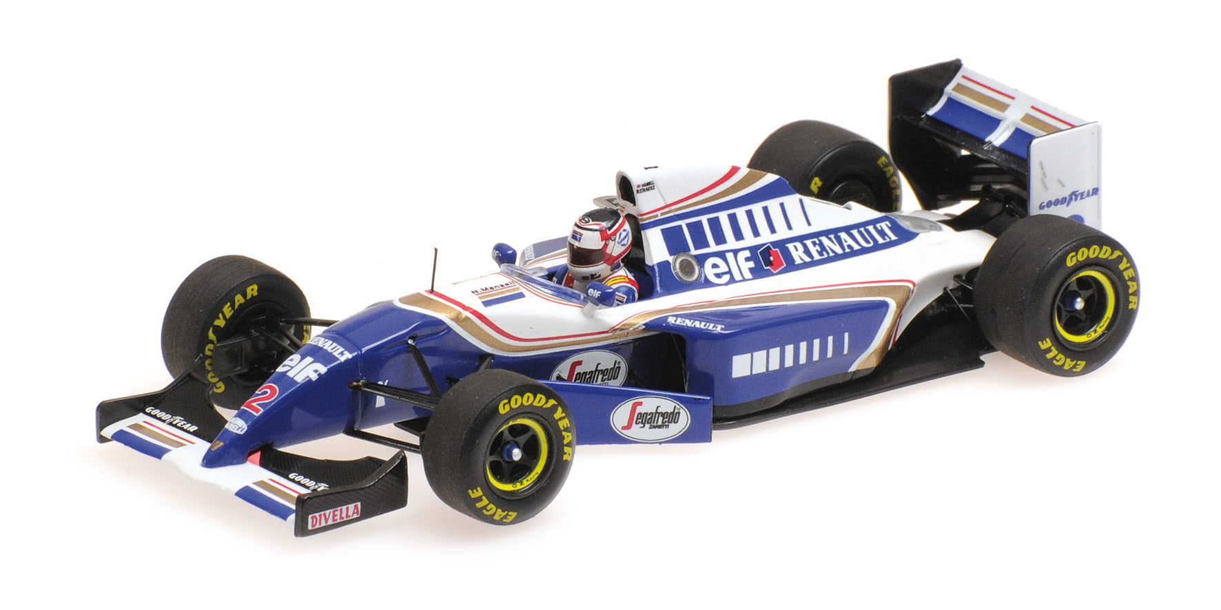 Williams Renault FW16 F1 Comeback French GP 1994 N. Mansell [1:43]