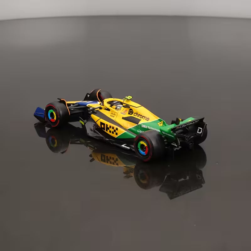McLaren MCL38 F1 Team Yellow No.81 Monaco GP 2024 O. Piastri and L. Norris- 1:43