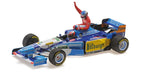 Benetton Renault B195 Canadian GP 1995 M. Schumacher with figurine Alesi - 1:18