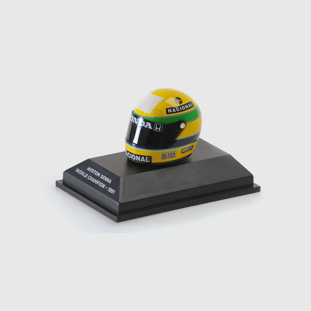 Helmet World Champion 1991 A. Senna - 1:8