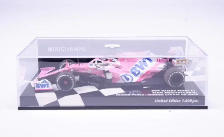 BWT Racing Point F1 Team Mercedes RP20 Winner Sakhir GP 2020 S. Perez - 1:43