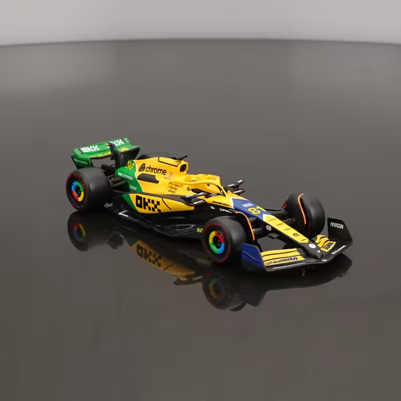 McLaren MCL38 F1 Team Yellow No.81 Monaco GP 2024 O. Piastri and L. Norris- 1:43