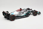 Mercedes-AMG Petronas F1 Team W13 Pole Hungarian GP 2022 G. Russell - 1:43