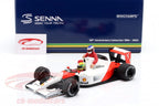 McLaren Honda MP4/6 Mexico GP 1991 A. Senna with J. Alesi riding - 1:18